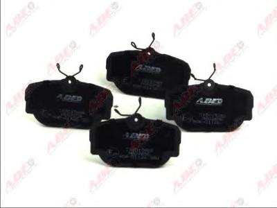Комплект тормозных колодок, дисковый тормоз ABE C1B015ABE