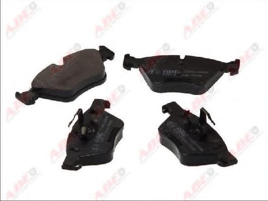 Комплект тормозных колодок, дисковый тормоз ABE