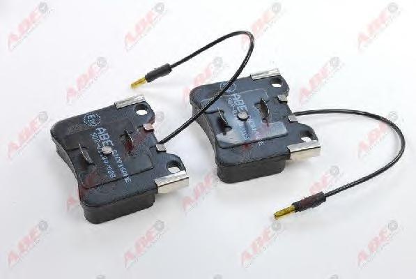 Комплект тормозных колодок, дисковый тормоз ABE