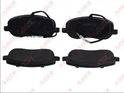 Комплект тормозных колодок, дисковый тормоз ABE C1C043ABE