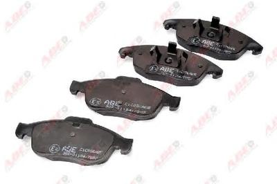 Комплект тормозных колодок, дисковый тормоз ABE C1C056ABE
