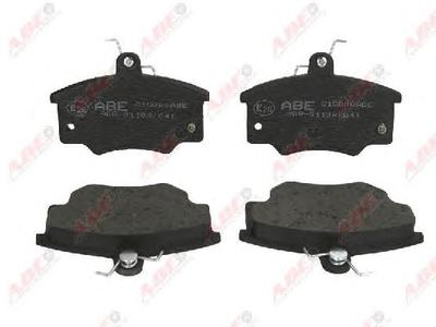 Комплект тормозных колодок, дисковый тормоз ABE