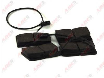 Комплект тормозных колодок, дисковый тормоз ABE
