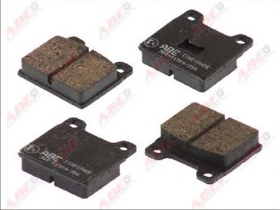 Комплект тормозных колодок, дисковый тормоз ABE