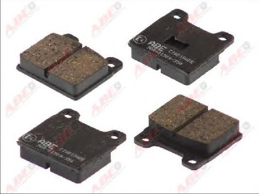 Комплект тормозных колодок, дисковый тормоз ABE