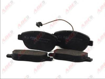 Комплект тормозных колодок, дисковый тормоз ABE