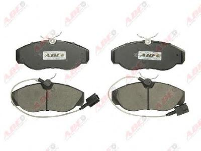 Комплект тормозных колодок, дисковый тормоз ABE