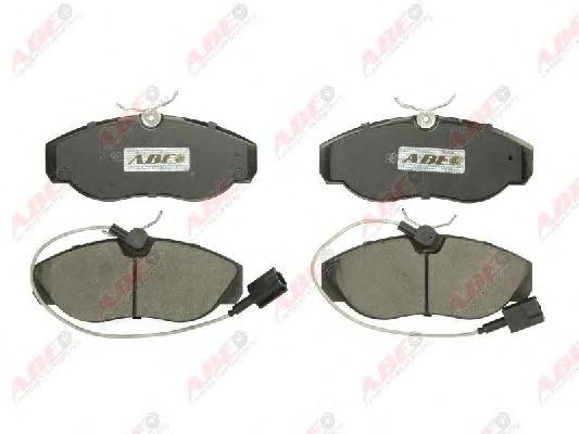 Комплект тормозных колодок, дисковый тормоз ABE