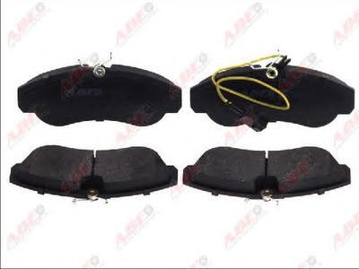 Комплект тормозных колодок, дисковый тормоз ABE C1F044ABE