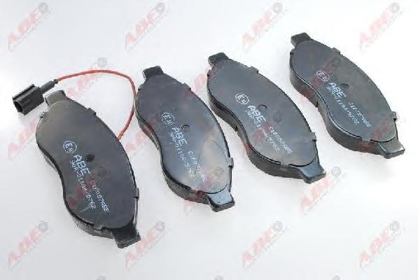 Комплект тормозных колодок, дисковый тормоз ABE