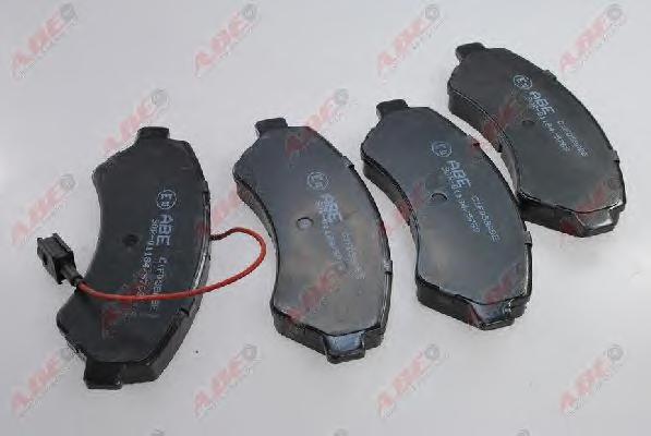 Комплект тормозных колодок, дисковый тормоз ABE