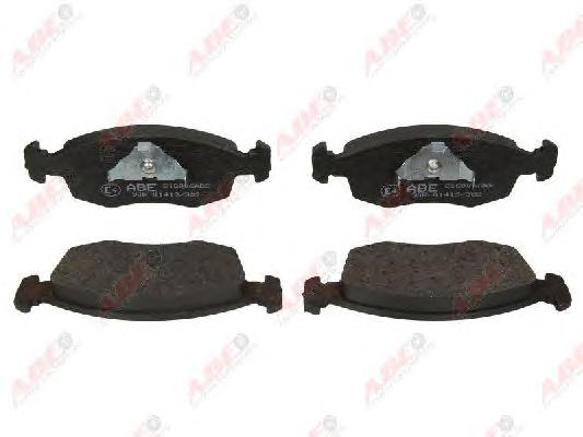 Комплект тормозных колодок, дисковый тормоз ABE