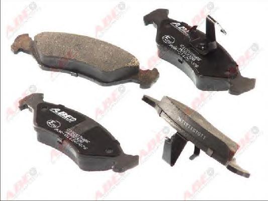 Комплект тормозных колодок, дисковый тормоз ABE