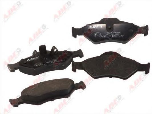 Комплект тормозных колодок, дисковый тормоз ABE