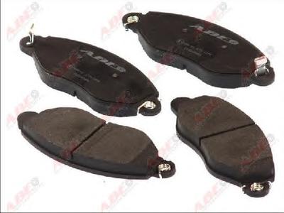 Комплект тормозных колодок, дисковый тормоз ABE C1G040ABE