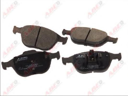 Комплект тормозных колодок, дисковый тормоз ABE