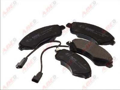 Комплект тормозных колодок, дисковый тормоз ABE C1G060ABE