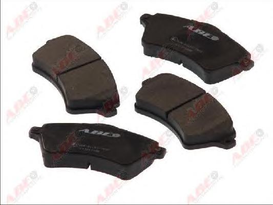 Комплект тормозных колодок, дисковый тормоз ABE