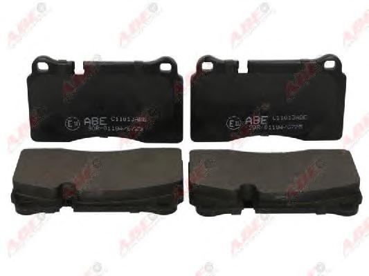 Комплект тормозных колодок, дисковый тормоз ABE