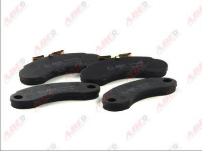 Комплект тормозных колодок, дисковый тормоз ABE