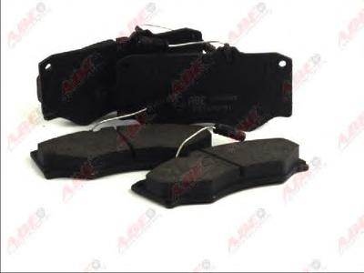 Комплект тормозных колодок, дисковый тормоз ABE C1M006ABE