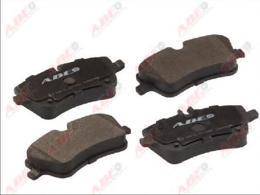 Комплект тормозных колодок, дисковый тормоз ABE