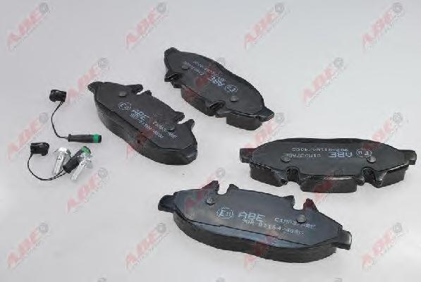 Комплект тормозных колодок, дисковый тормоз ABE