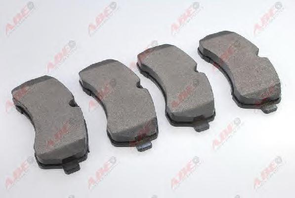 Комплект тормозных колодок, дисковый тормоз ABE