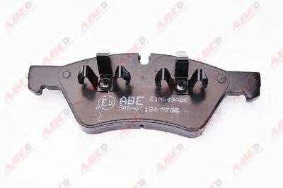 Комплект тормозных колодок, дисковый тормоз ABE