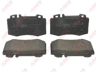 Комплект тормозных колодок, дисковый тормоз ABE