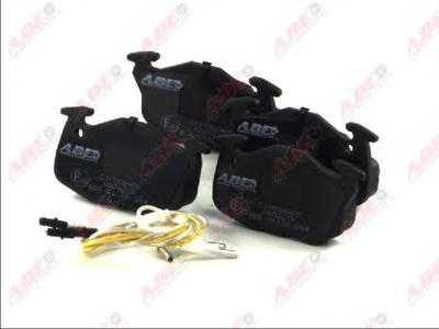 Комплект тормозных колодок, дисковый тормоз ABE C1P006ABE