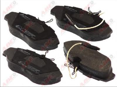 Комплект тормозных колодок, дисковый тормоз ABE C1P020ABE