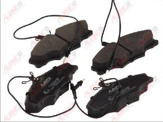 Комплект тормозных колодок, дисковый тормоз ABE