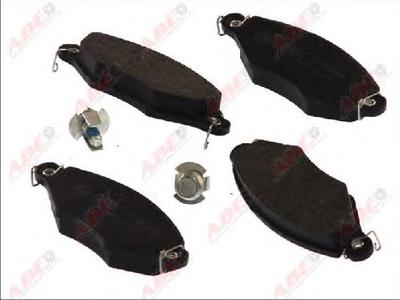 Комплект тормозных колодок, дисковый тормоз ABE C1P026ABE