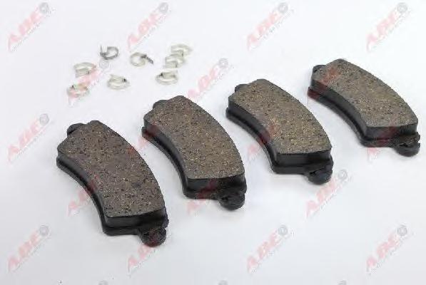 Комплект тормозных колодок, дисковый тормоз ABE