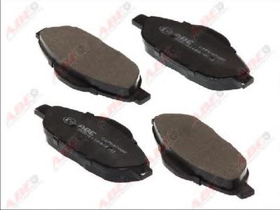 Комплект тормозных колодок, дисковый тормоз ABE C1P047ABE