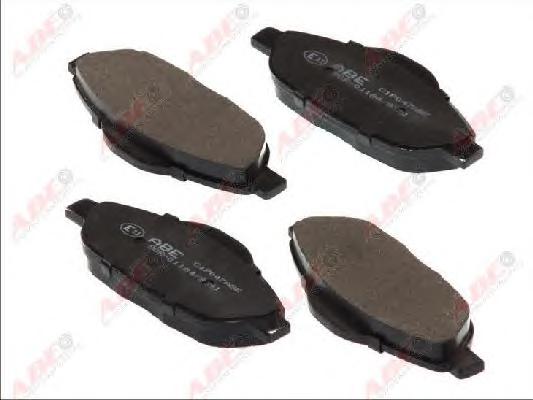 Комплект тормозных колодок, дисковый тормоз ABE
