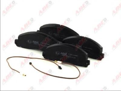 Комплект тормозных колодок, дисковый тормоз ABE