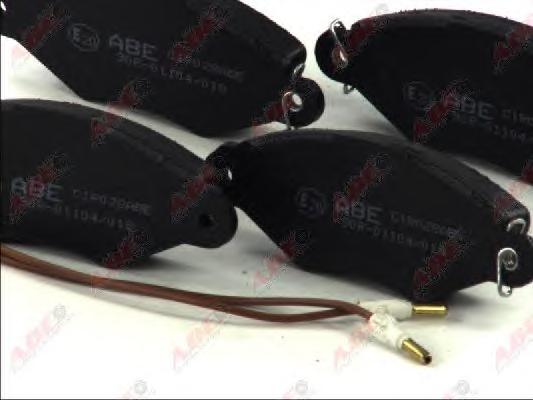 Комплект тормозных колодок, дисковый тормоз ABE