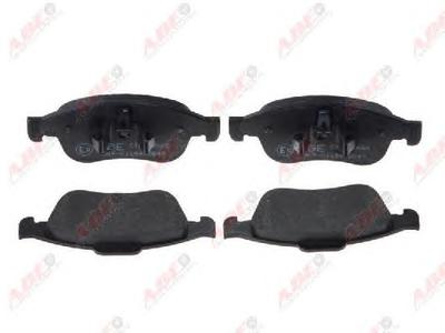Комплект тормозных колодок, дисковый тормоз ABE C1R039ABE