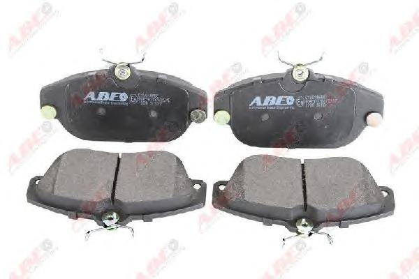 Комплект тормозных колодок, дисковый тормоз ABE
