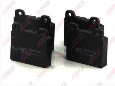 Комплект тормозных колодок, дисковый тормоз ABE C1W015ABE