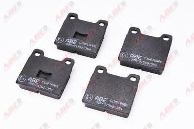 Комплект тормозных колодок, дисковый тормоз ABE C1W018ABE
