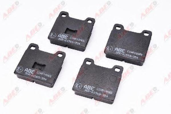 Комплект тормозных колодок, дисковый тормоз ABE