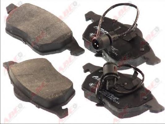 Комплект тормозных колодок, дисковый тормоз ABE