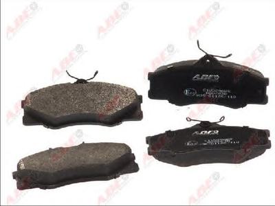 Комплект тормозных колодок, дисковый тормоз ABE