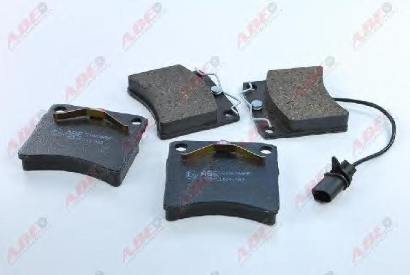 Комплект тормозных колодок, дисковый тормоз ABE