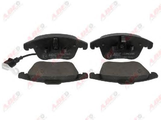 Комплект тормозных колодок, дисковый тормоз ABE