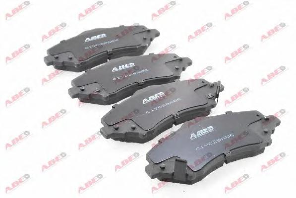 Комплект тормозных колодок, дисковый тормоз ABE