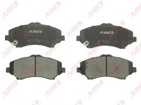 Комплект тормозных колодок, дисковый тормоз ABE